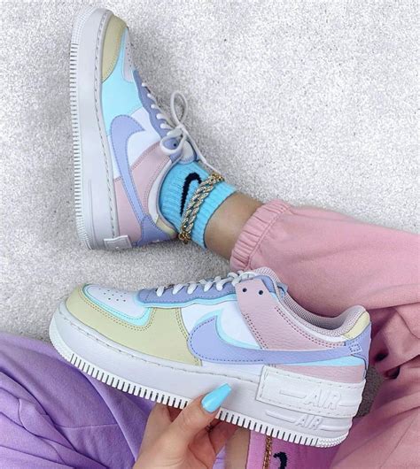 nike pastel sneakers|nike air force shadow pastel.